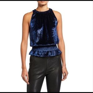 Ramy Brook Lonny Velvet Top